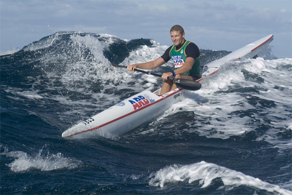 hank mcgregor ARB Surf Ski World Cup July 2007 hank mcgregor ARB Surf Ski World Cup July 2007